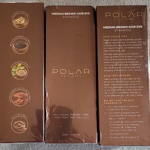 Polar Medium Brown Hair Dye Shampoo